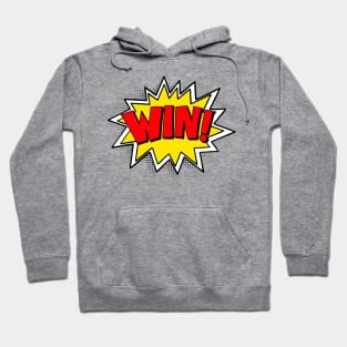 win! Super Hero Cartoon Explosion Hoodie